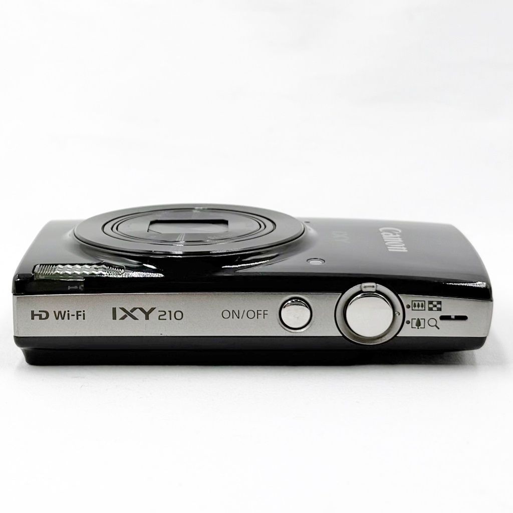 キヤノン CANON IXY 210 ブラック コンデジ カメラ 中古 - メルカリ