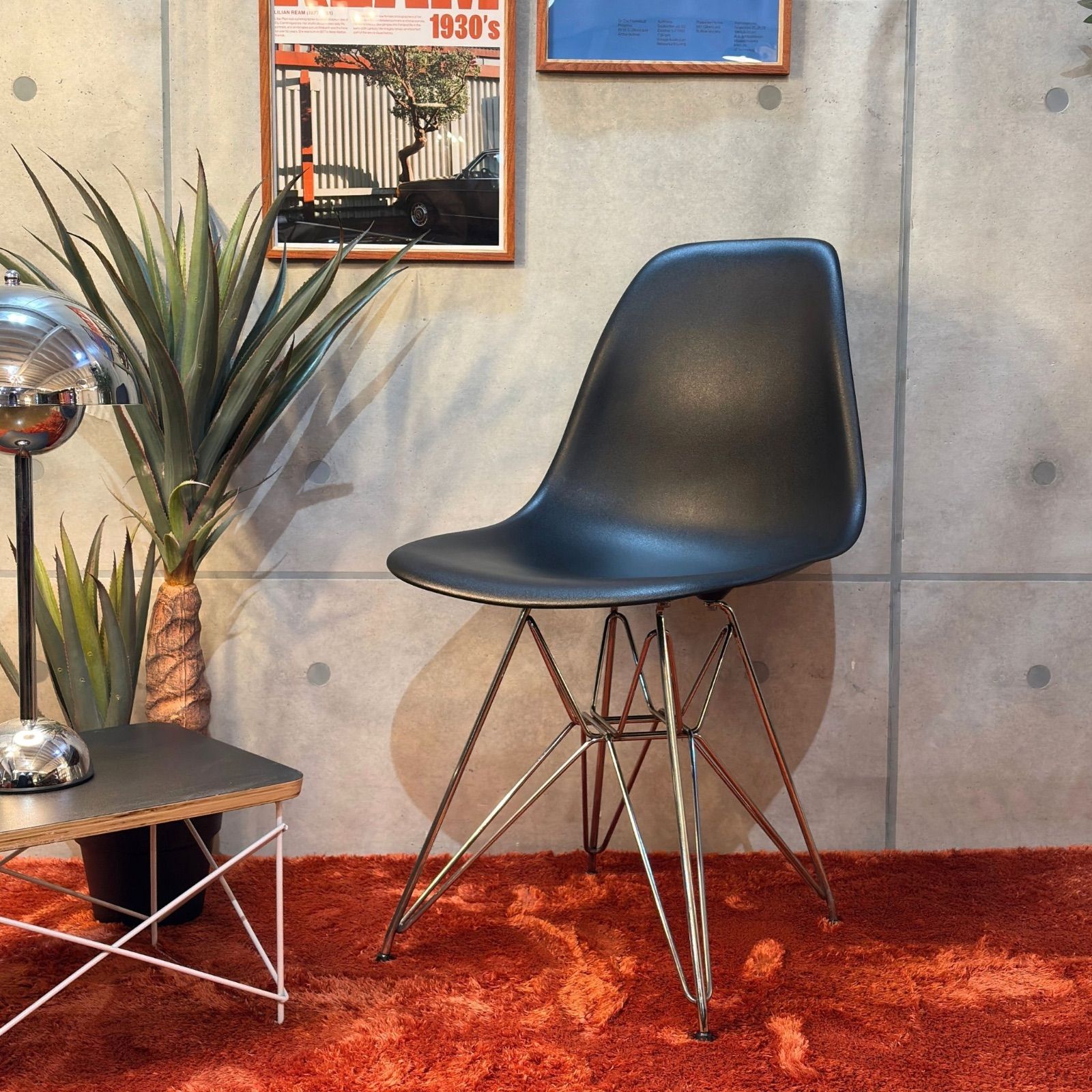 USED】ハーマンミラー イームズ シェルチェア DSR ブラック 正規品 訳