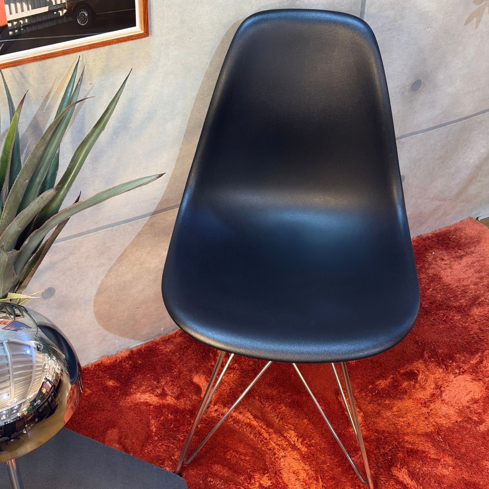 USED】ハーマンミラー イームズ シェルチェア DSR ブラック 正規品 訳