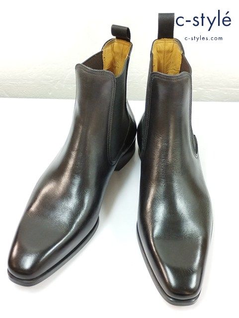 J 030 BENIGNO フランチェスコベニーニョ サイドゴアブーツ 6 ブラック 1265