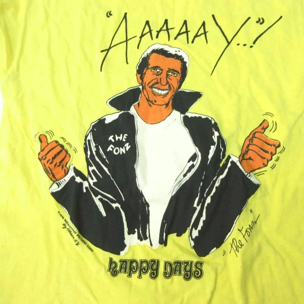 スプルース SPRUCE ヴィンテージ 70s Tシャツ happy days ドラマ