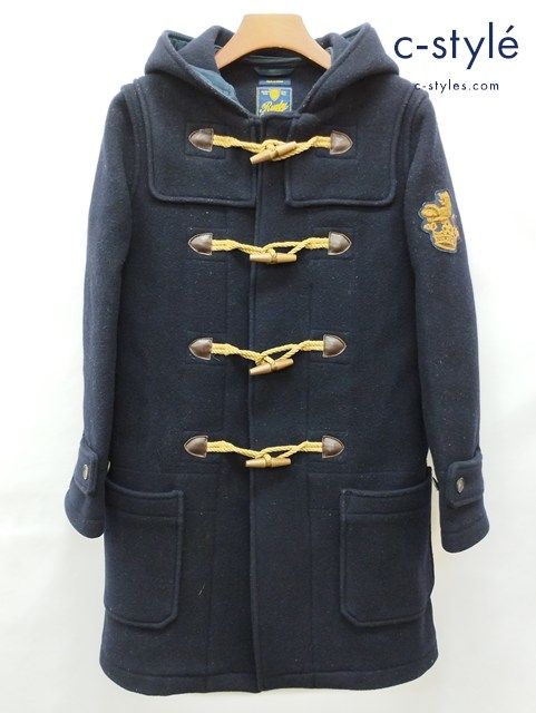 P 162 秋冬 RALPH LAUREN RUGBY ラルフローレンラグビー ダッフルコート S ネイビー