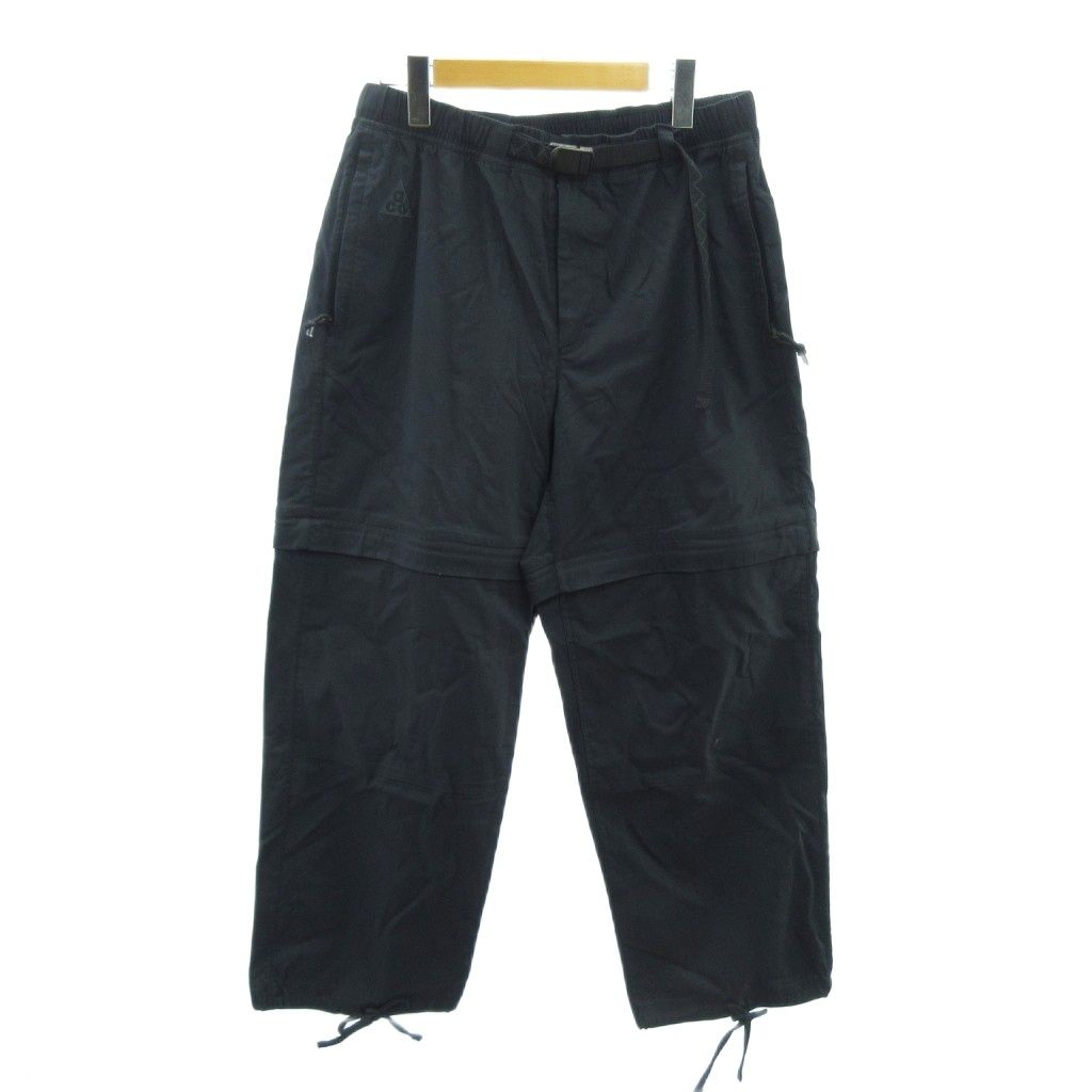 ナイキエーシージー NIKE ACG コンバーチブルパンツ カーゴ 黒 ブラック M CK 6865 011