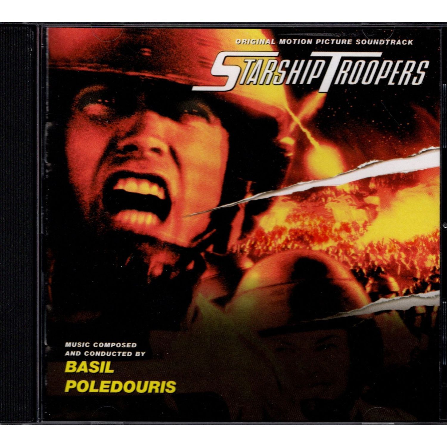送料無料　スターシップ・トゥルーパーズ　オリジナル・サウンドトラック CD　ベイジル・ポールドゥリス　（輸入盤）　Starship  Troopers ORIGINAL MOTION PICTURE SOUNDTRACK Basil Poledouris