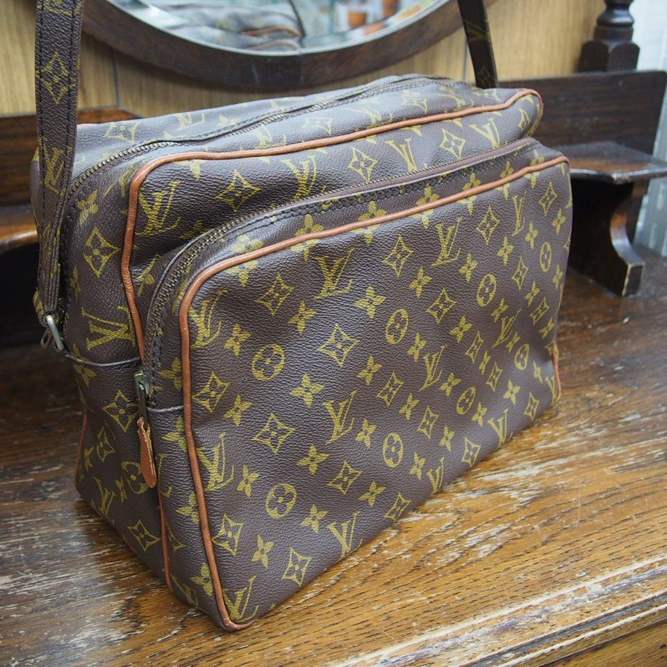 中古美品 刻印あり ルイヴィトン LOUIS VUITTON ナイル ミグラトゥール