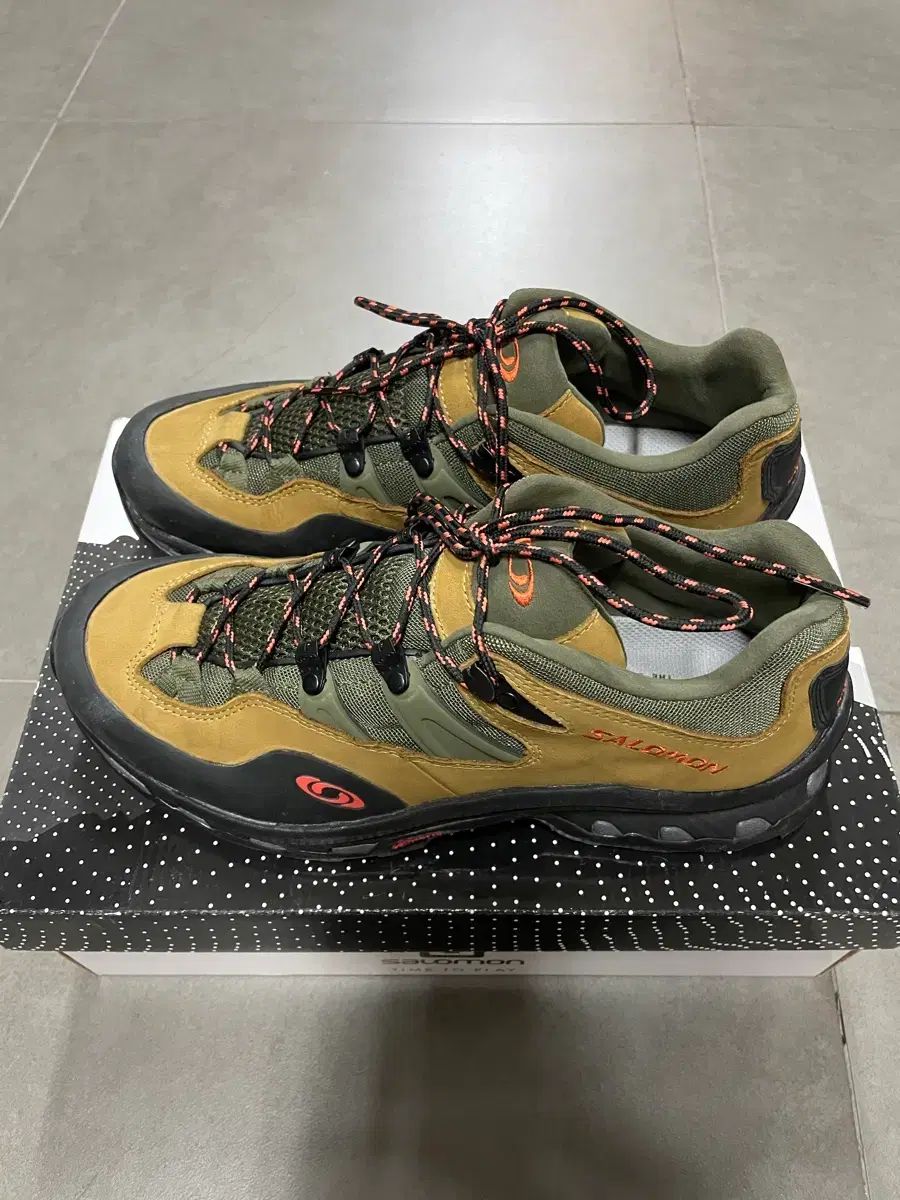 270 SALOMON x THE BROKEN ARM XT-QUEST 2 Q-チャンミン オリーブ ライト