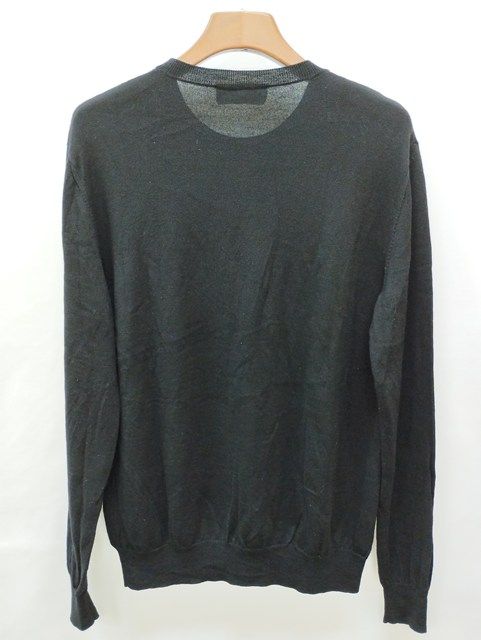 L 780 ディースクエアード CON クルーネックニット M ブラック レディース