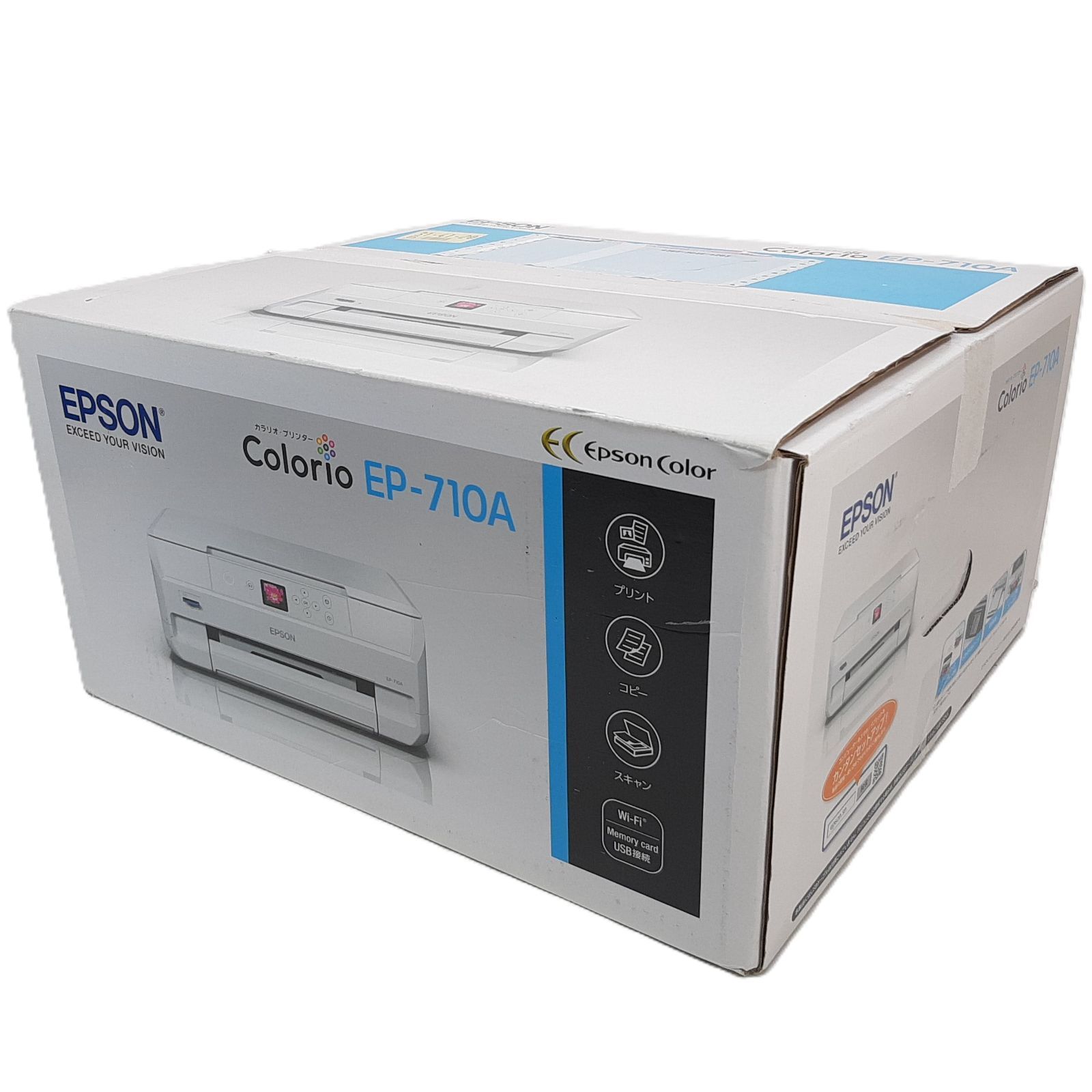 未使用品】EPSON エプソン カラリオ・プリンター EP-710A - メルカリ