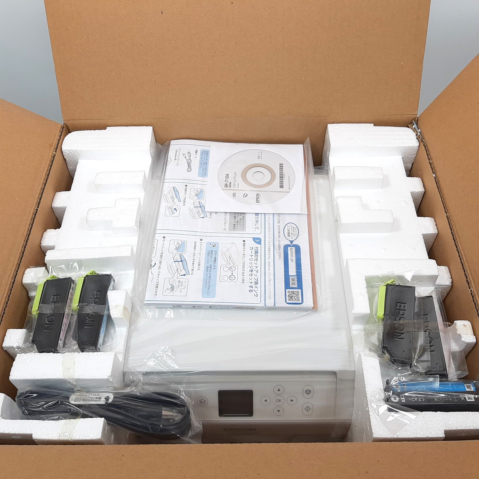 未使用品】EPSON エプソン カラリオ・プリンター EP-710A - メルカリ