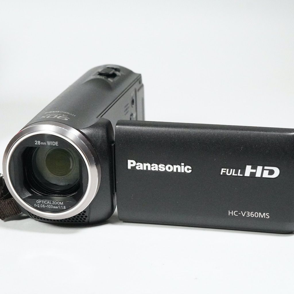 Panasonic パナソニック HC V 360 MS ブラック 返金保証 2473