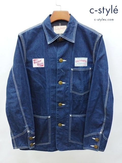 L653 [人気] WACKO MARIA ワコマリア カバーオール S インディゴ | N