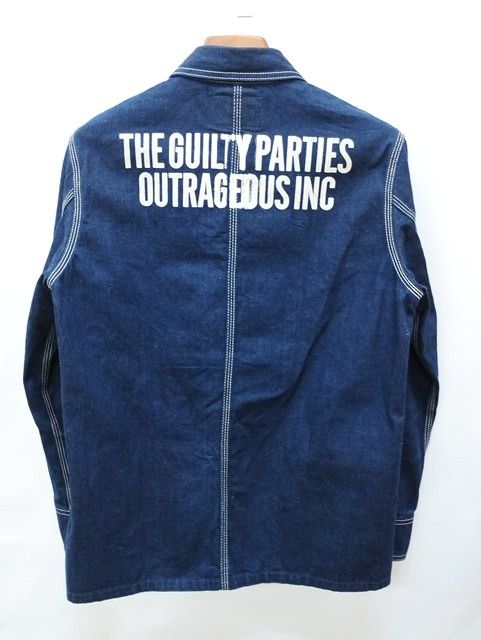 L653 [人気] WACKO MARIA ワコマリア カバーオール S インディゴ | N