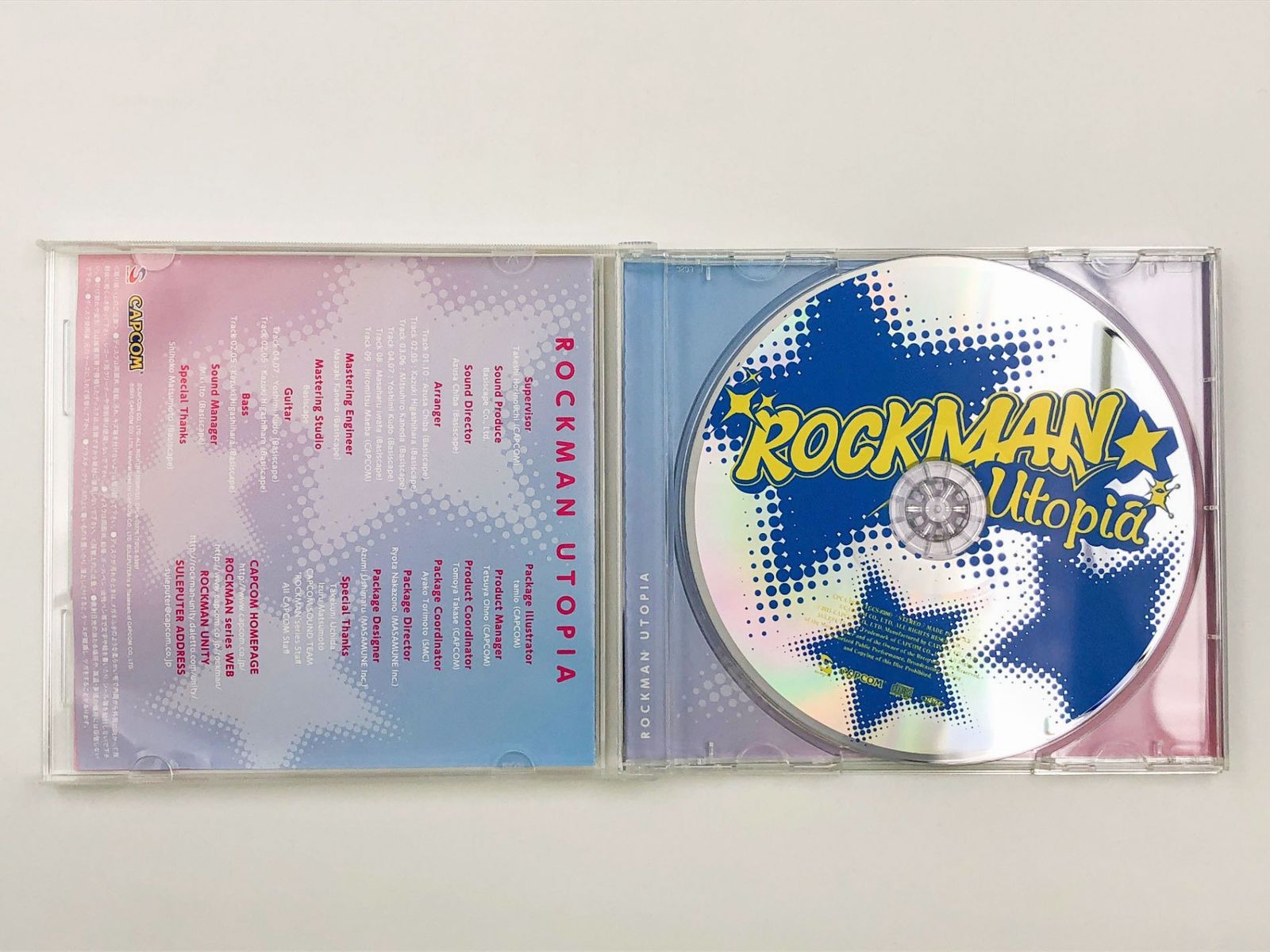 「ロックマン」ユートピア　帯有　特典有 ロックマン」ユートピア 帯有 特典有 ロックマン」ユートピア 帯有