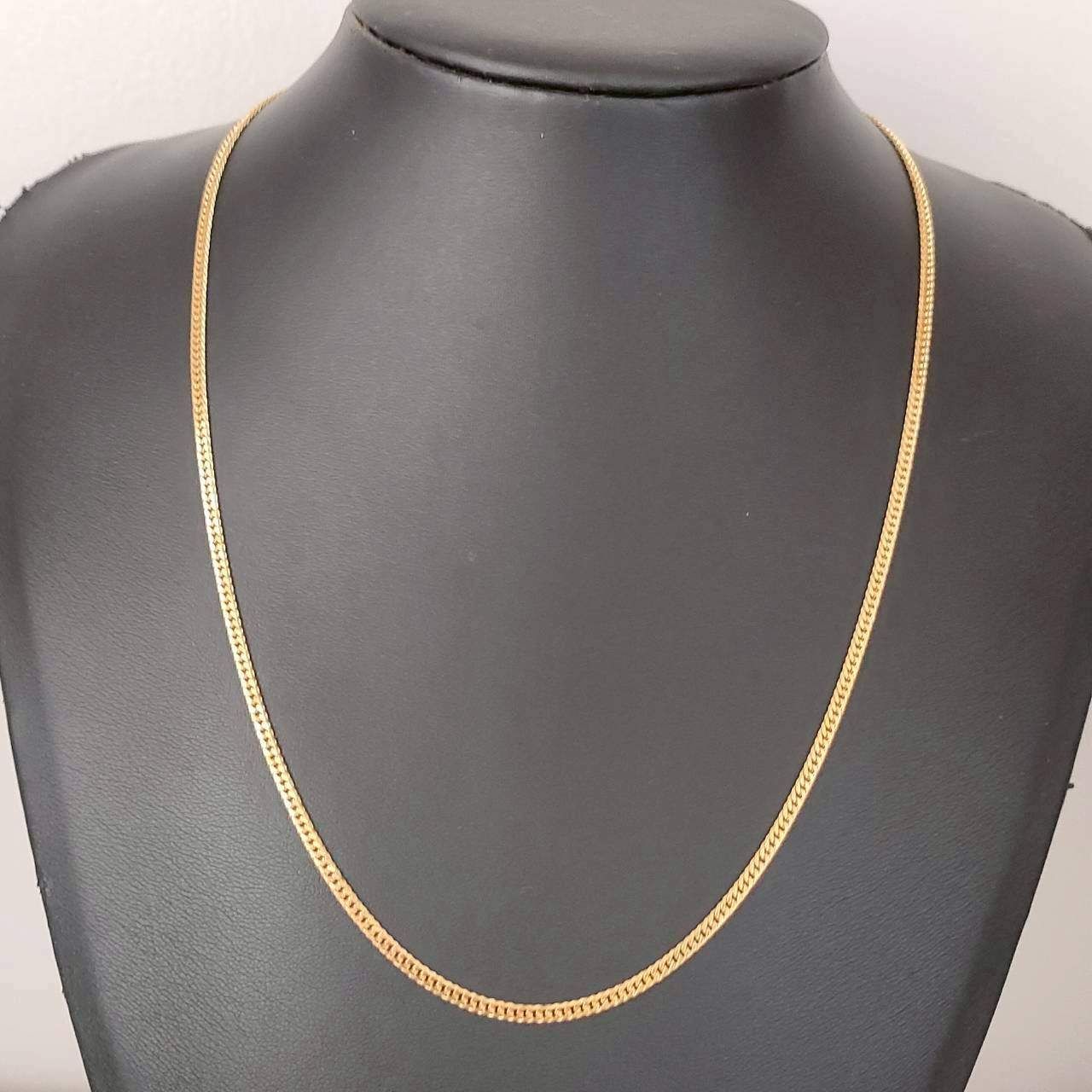 18金 K 18 男女兼用 造幣局 6面ダブル 喜平ネックレス 10 25ｇ 50 5㎝ D 988