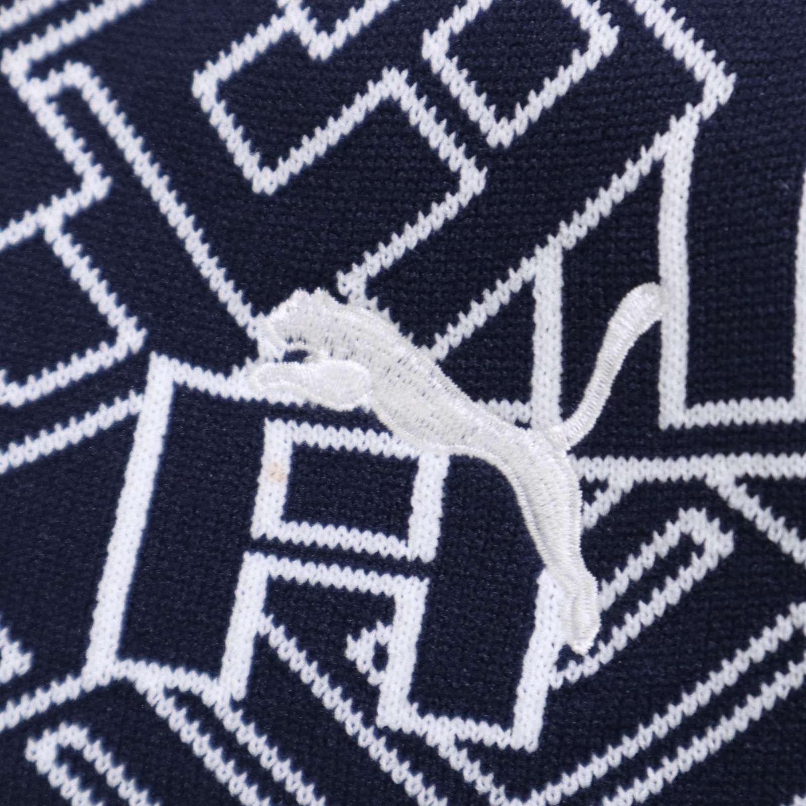 PUMA GOLF プーマ ゴルフ 通年 ロゴ グラフィック☆ Vネック ニット