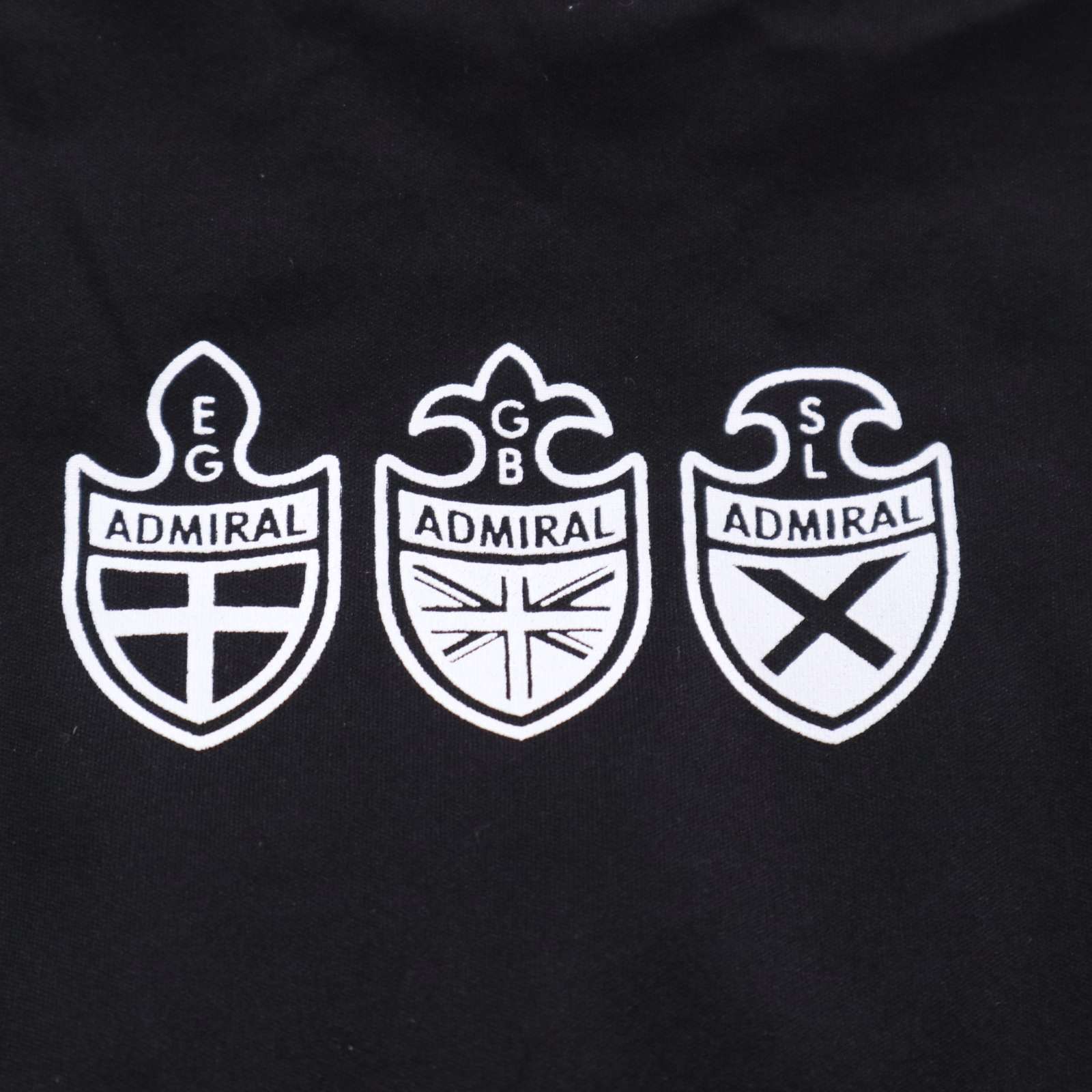 Admiral GOLF アドミラル ゴルフ 通年 2way 襟着脱可☆ ロゴプリント V