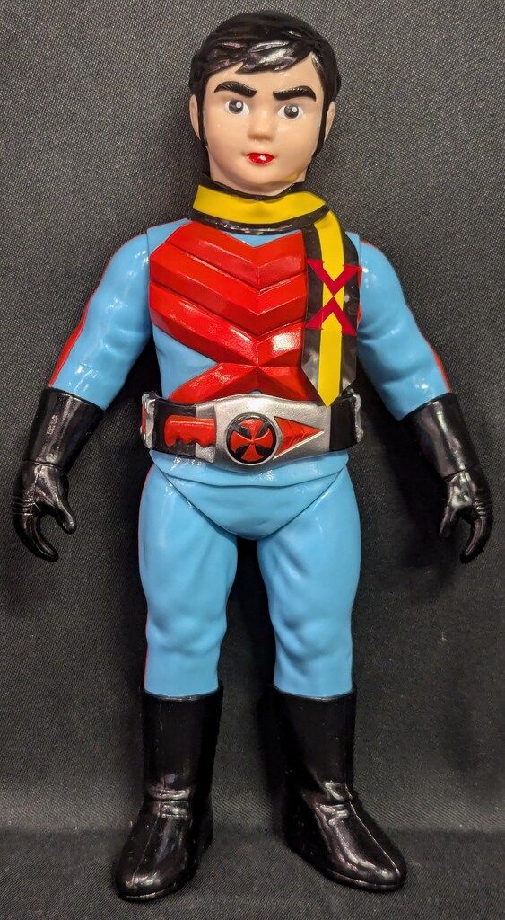 メディコム・トイ 東映レトロソフビコレクション 仮面ライダーX 仮面