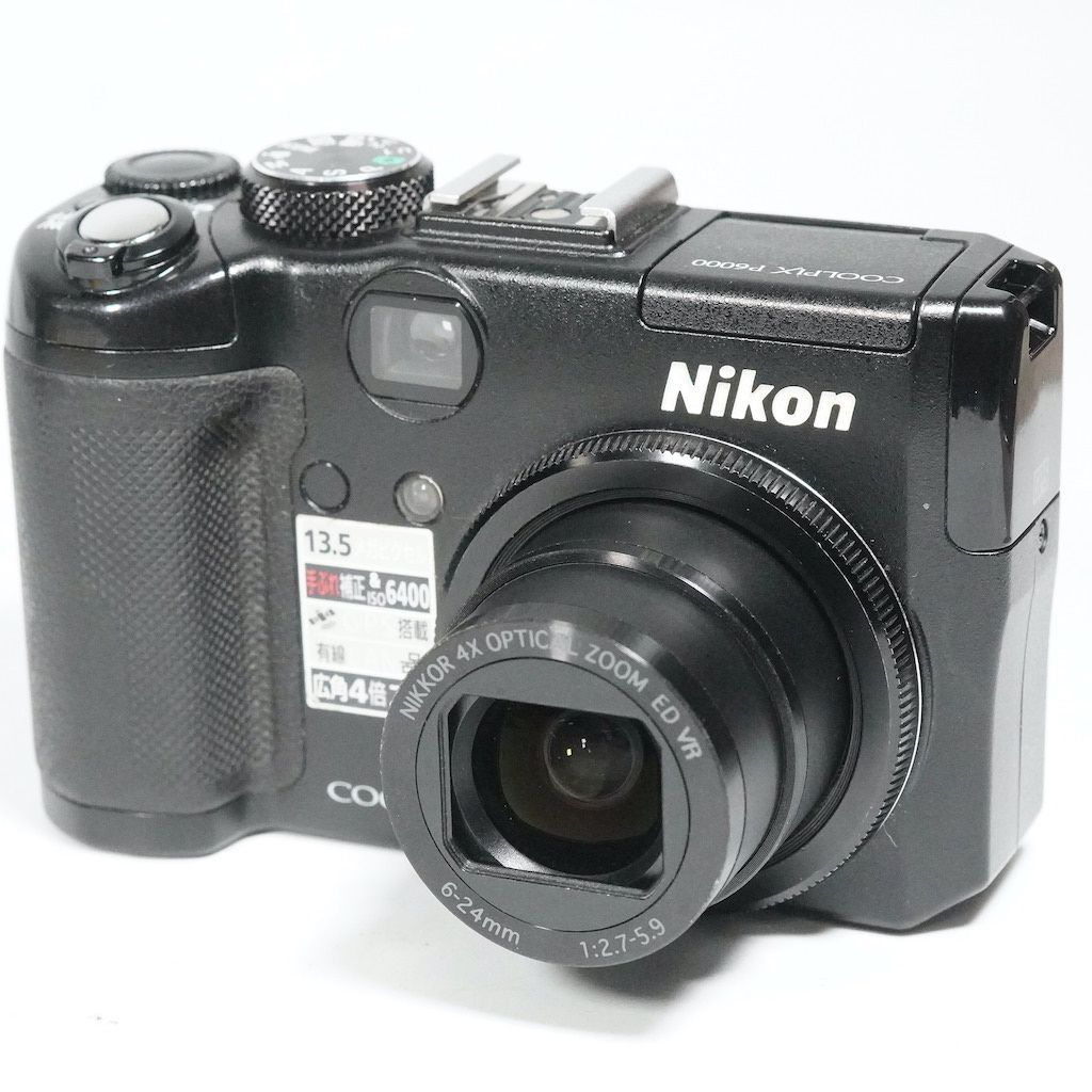 Nikon ニコン COOLPIX P6000 ブラック 動作OK 返金保証 /2476 - メルカリ
