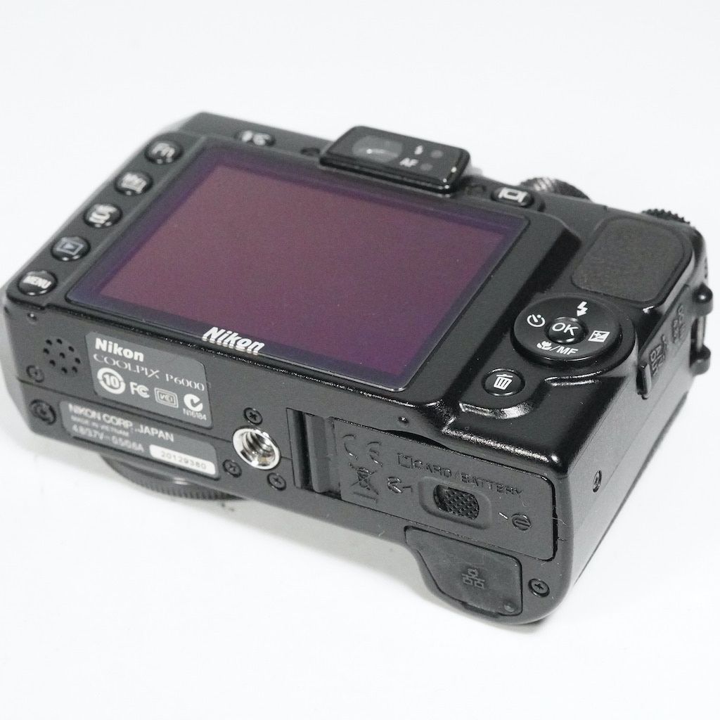Nikon ニコン COOLPIX P6000 ブラック 動作OK 返金保証 /2476 - メルカリ