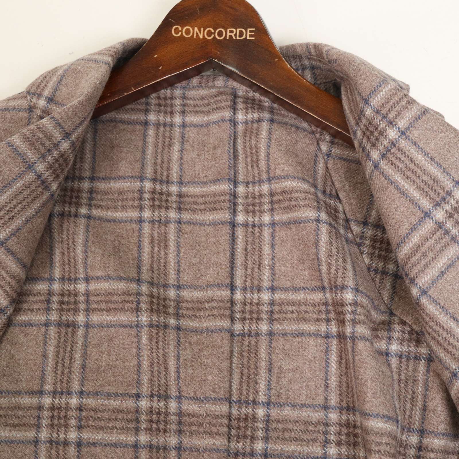 美品☆ BOGLIOLI ボリオリ T2902E 【DOVER】 秋冬 チェック アンコン