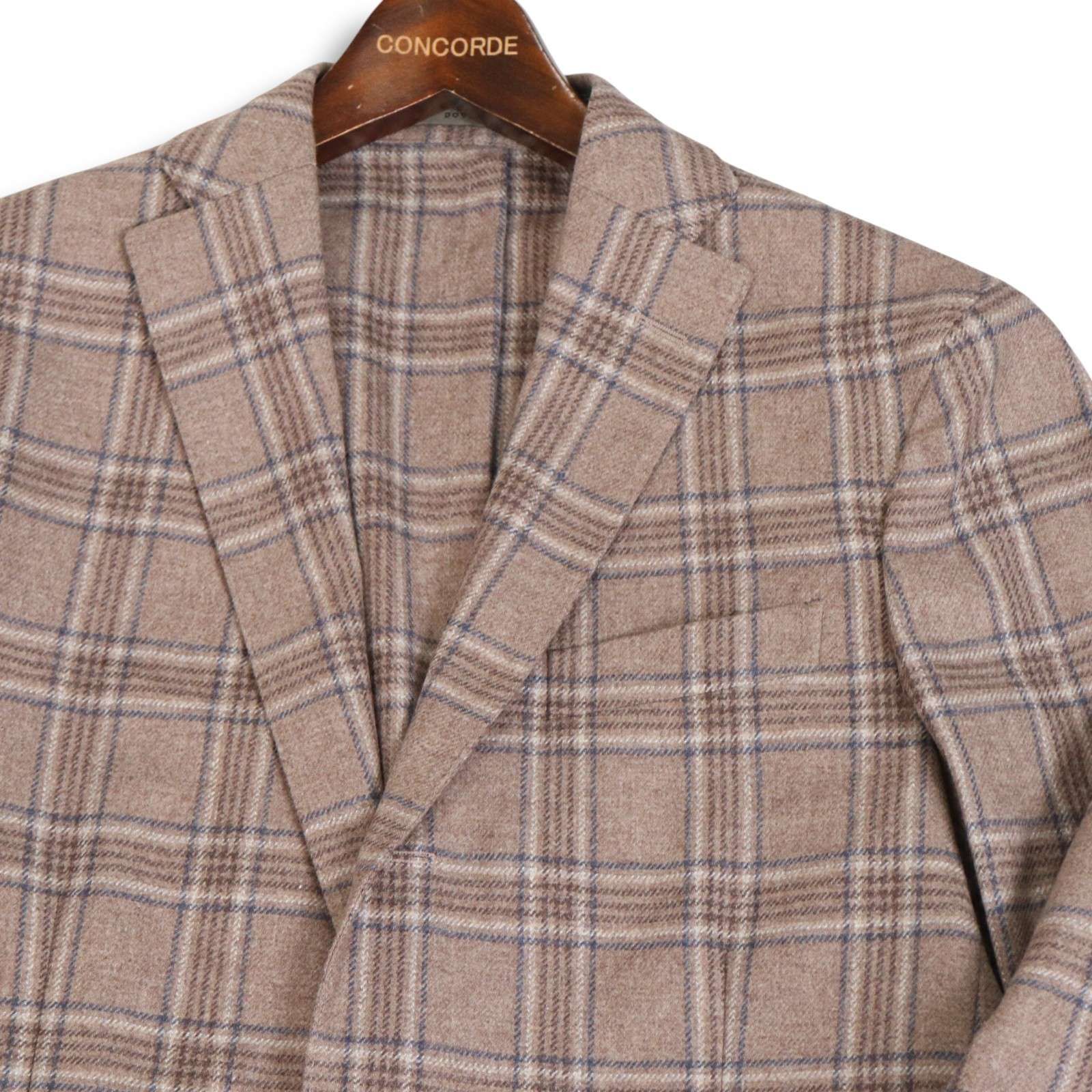 美品☆ BOGLIOLI ボリオリ T2902E 【DOVER】 秋冬 チェック アンコン