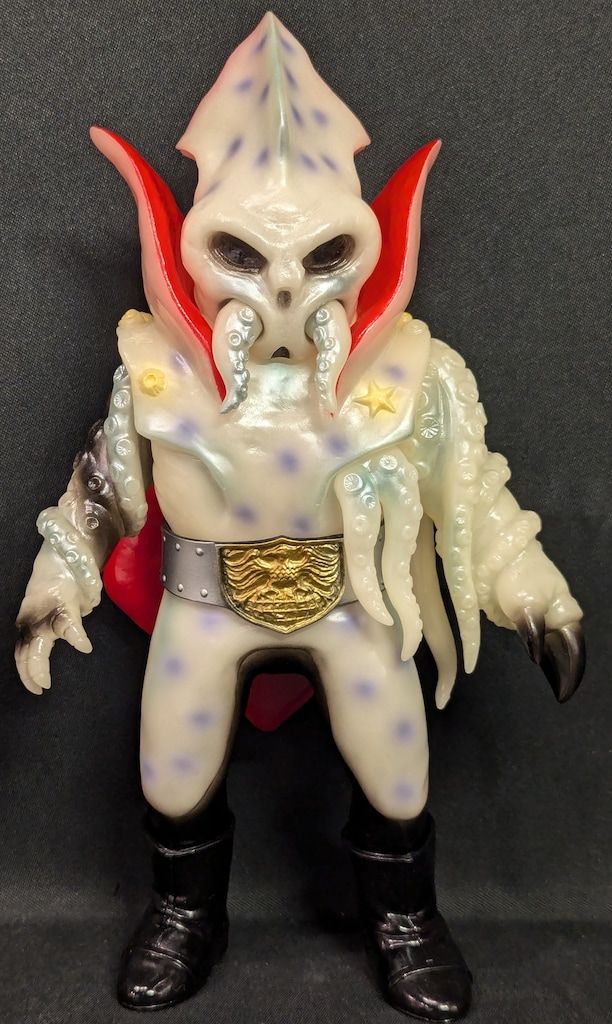 東映レトロソフビコレクション　イカデビル 東映レトロソフビコレクション イカデビル ミニソフビ付き 東映レトロ