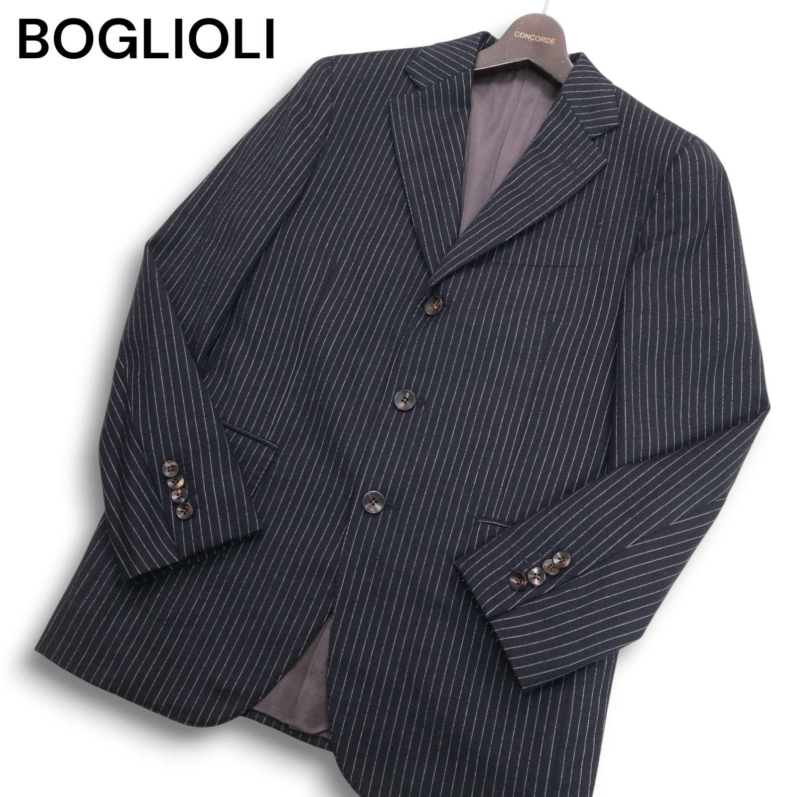イタリア製☆ BOGLIOLI ボリオリ H32P2S 秋冬☆ 3B ストライプ