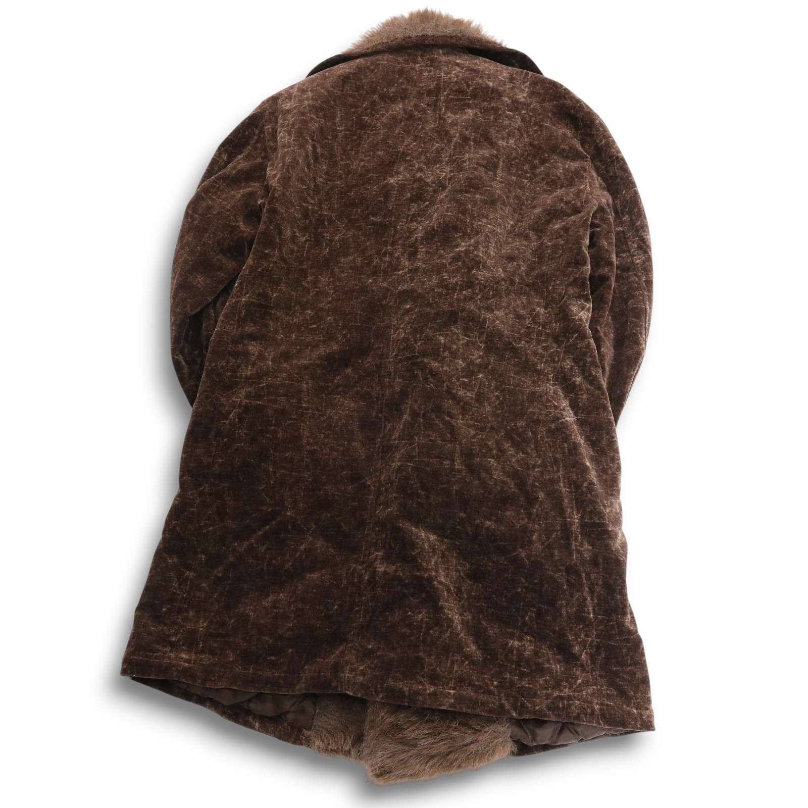 Y2K 00s☆ TORNADOMART トルネードマート 秋冬 クラック柄☆ 毛皮調