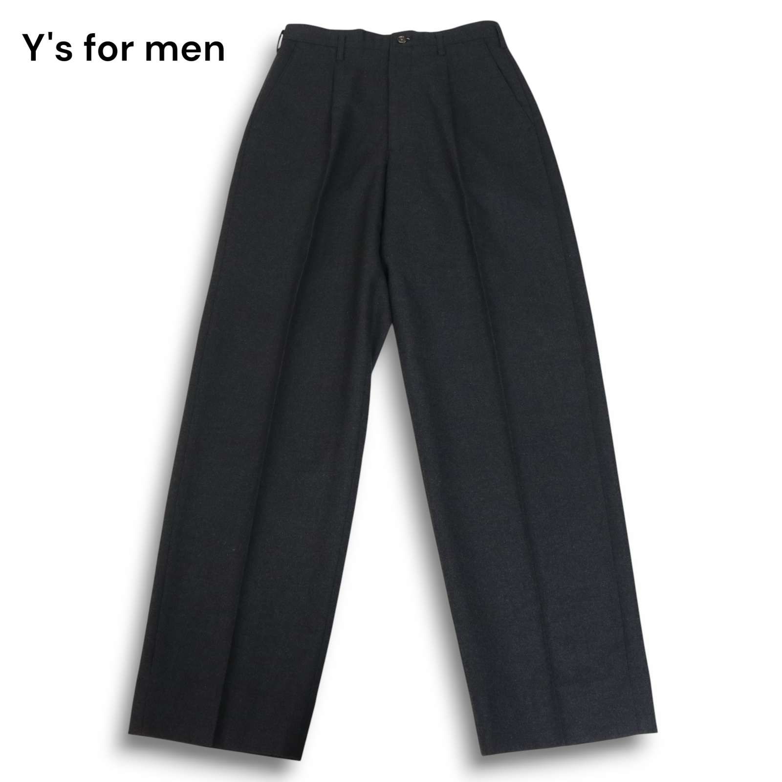 Y's for men ワイズ フォーメン ヨウジヤマモト 秋冬☆ タック ウール
