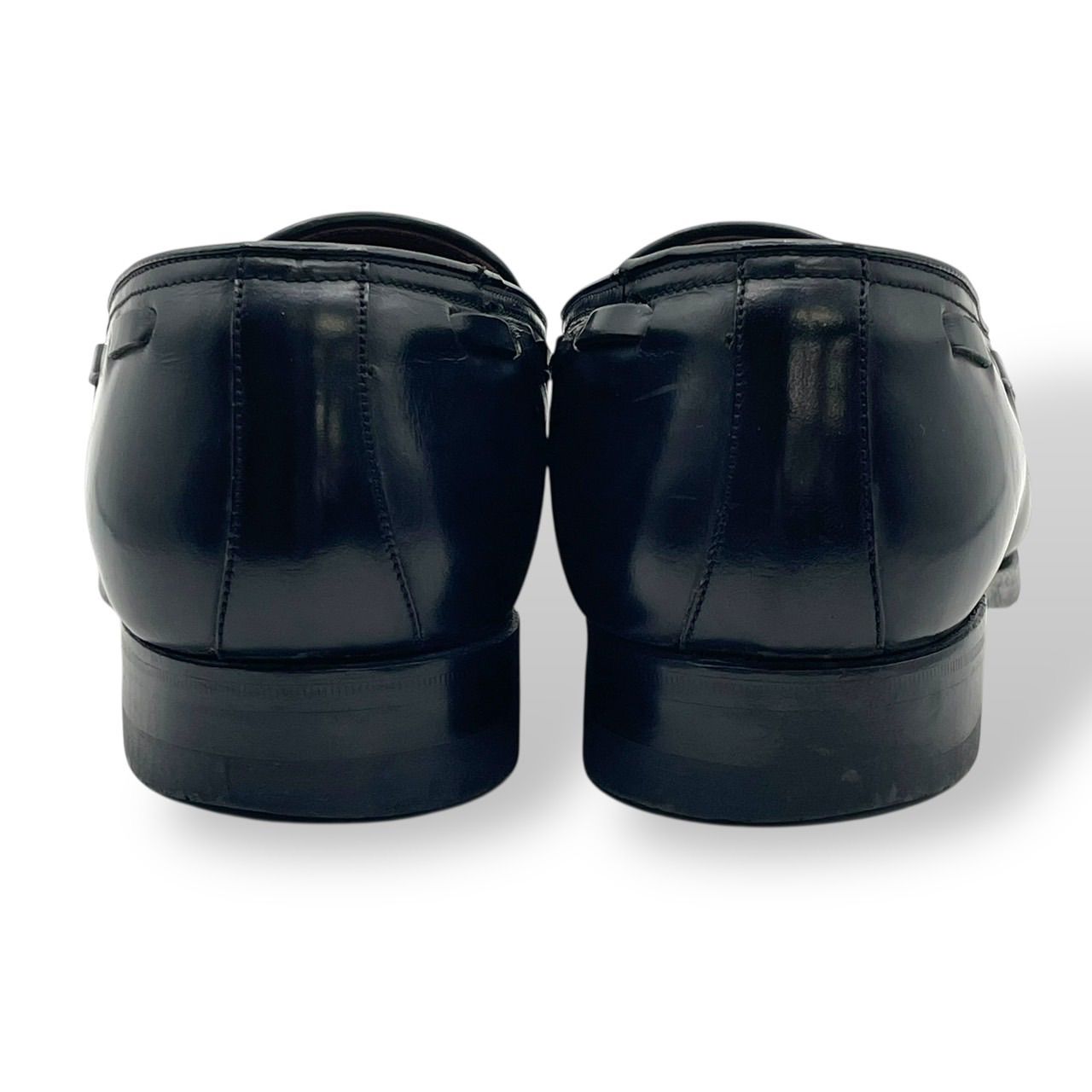 美品 リーガル REGAL 12VR タッセルローファー　Uチップ　レザー REGAL（リーガル） 靴 メンズ 12VR ブラック タッセルローファー