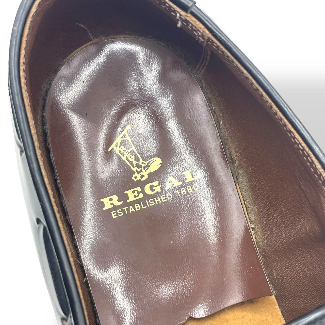 タッセルローファー Uチップ