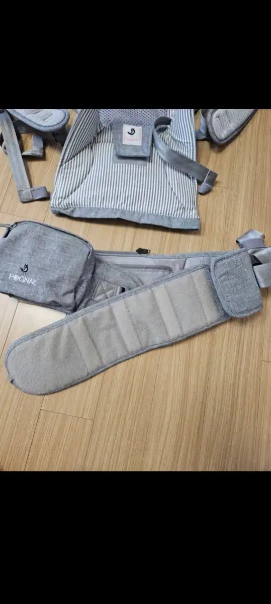 霧の中 オールインワン ベビーキャリア ストライプ