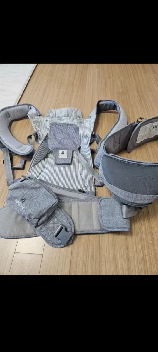 霧の中 オールインワン ベビーキャリア ストライプ