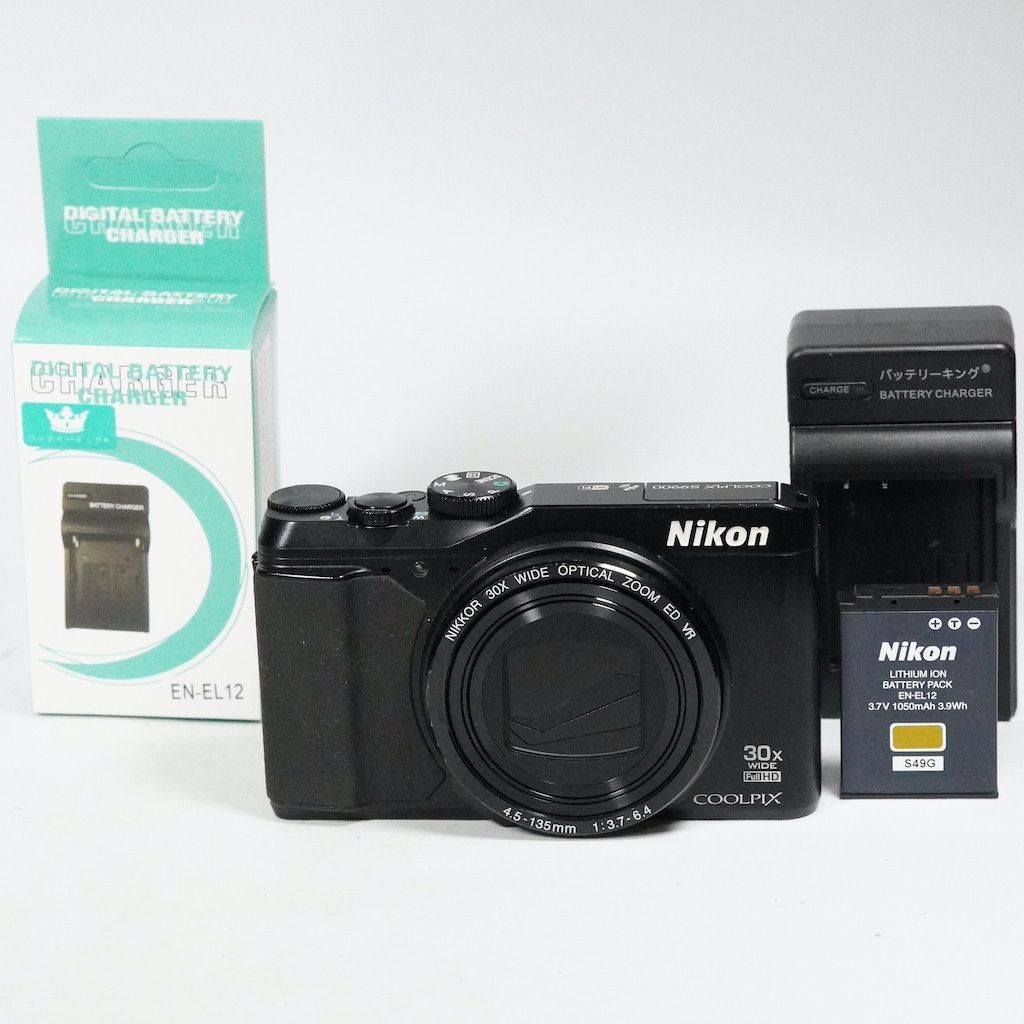 Nikon ニコン COOLPIX S9900 ブラック 動作OK 返金保証 /2478 - メルカリ