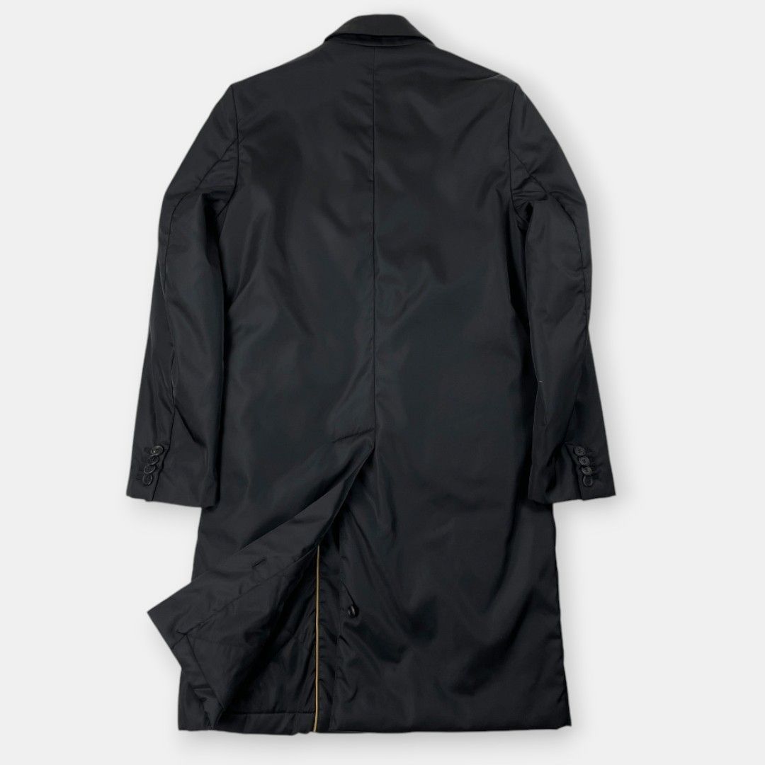 PRADA プラダ ナイロンコート メンズ Lサイズ相当 ブラック 正規品 プラダ PRADA コート メンズ CANVAS TEC ブラック SGC091 S 222 11HJ