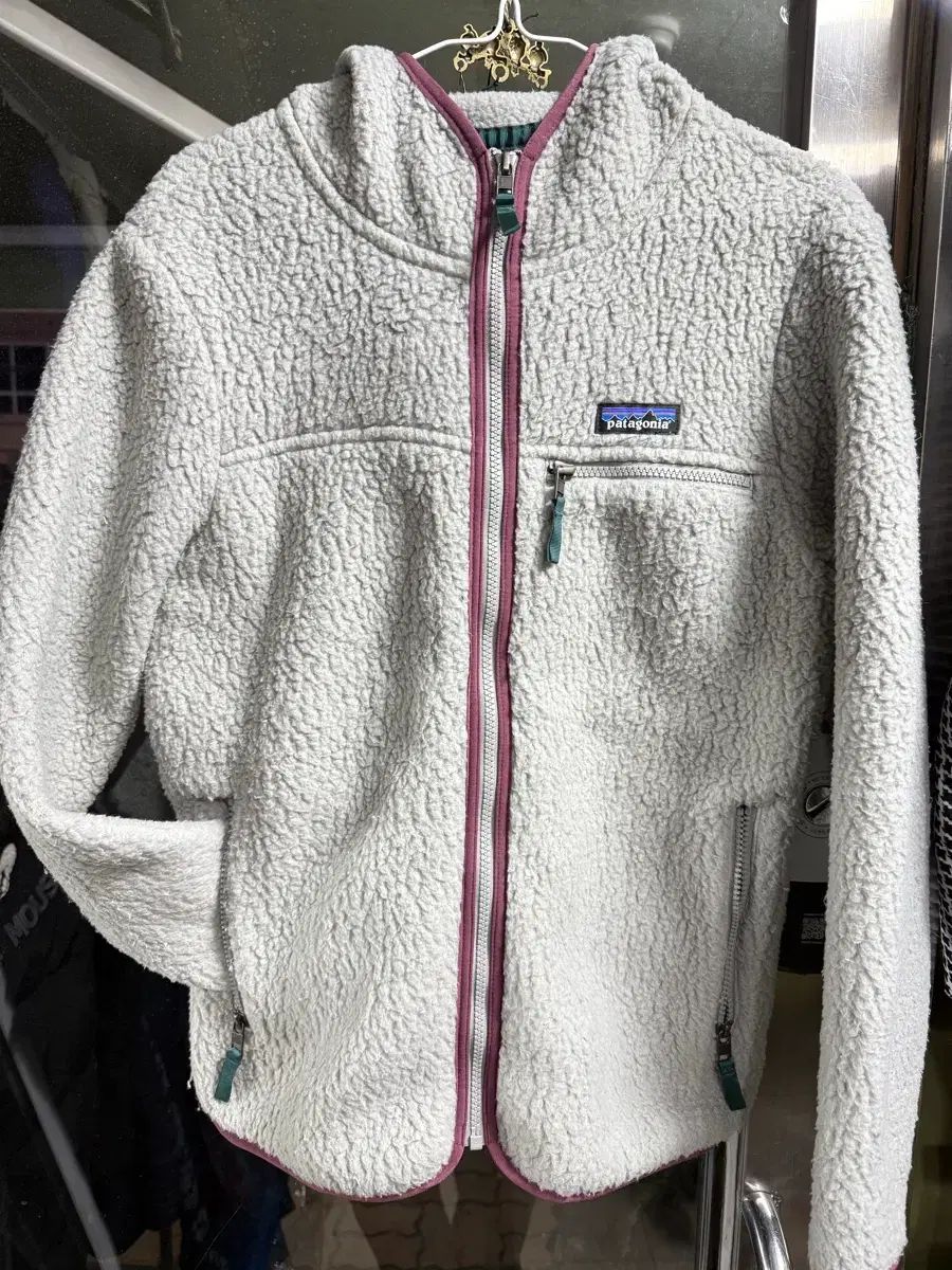 90 パタゴニア レディース フリース ジャケット グレー