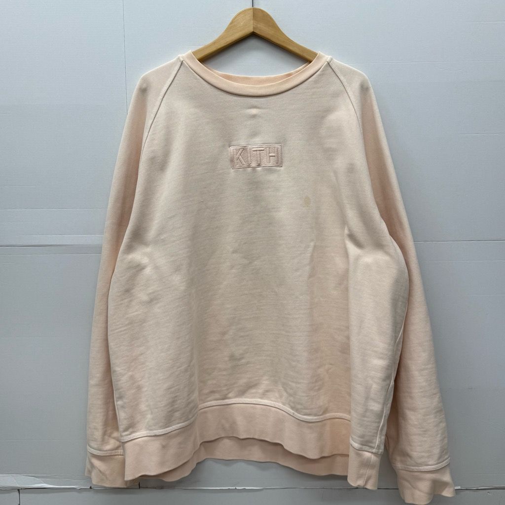 中古 シミ 汚れ有 キス クラシックボックスロゴ クルーネック