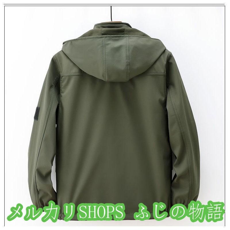 Firmiarii] 防水 迷彩ジャケット 薄手透気 アウトドアコート 軍迷向け サイクリング 用 耐久性 男性用 Firmiarii] メンズ【 迷彩タクティカルセット】 防水防寒ジャケット+パンツ 3Dマジックテープポケット 裏起毛保温 アウト ソフトシェル ジャケット フード付 ... [Firmiarii] メンズ【迷彩タクティカルセット】 防水防寒ジャケット+パンツ 3Dマジックテープポケット 裏起毛保温 アウト