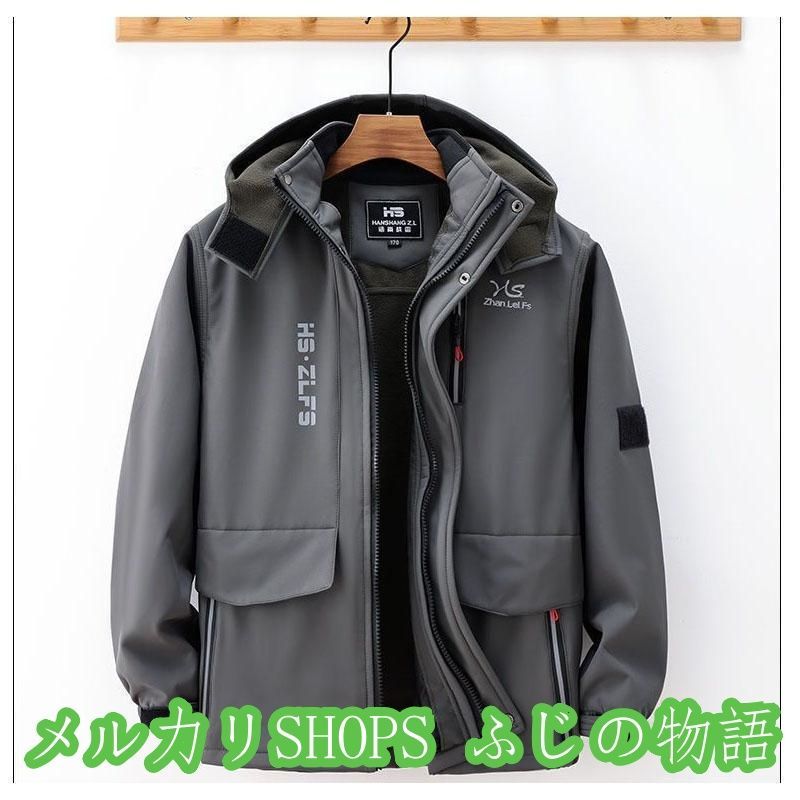 セットアップ メンズ 上下セット 裏起毛 迷彩服 作業服 防水