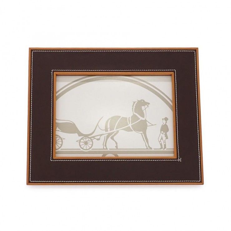 未使用品 HERMES エルメス フォトフレーム プレイヤードMM H322960M