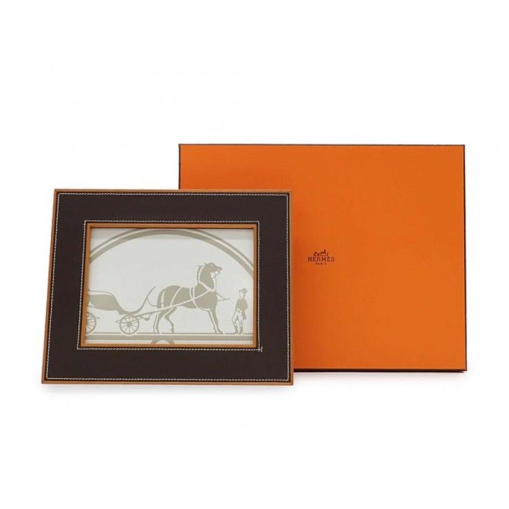 未使用品 HERMES エルメス フォトフレーム プレイヤードMM H322960M