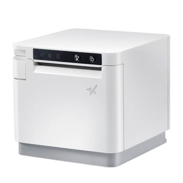 レシートプリンタ 58 80 mm用紙対応 mC-Print 3 USB ホワイト Lightning ACアダプタ付 MCP 31 L-WT-JP