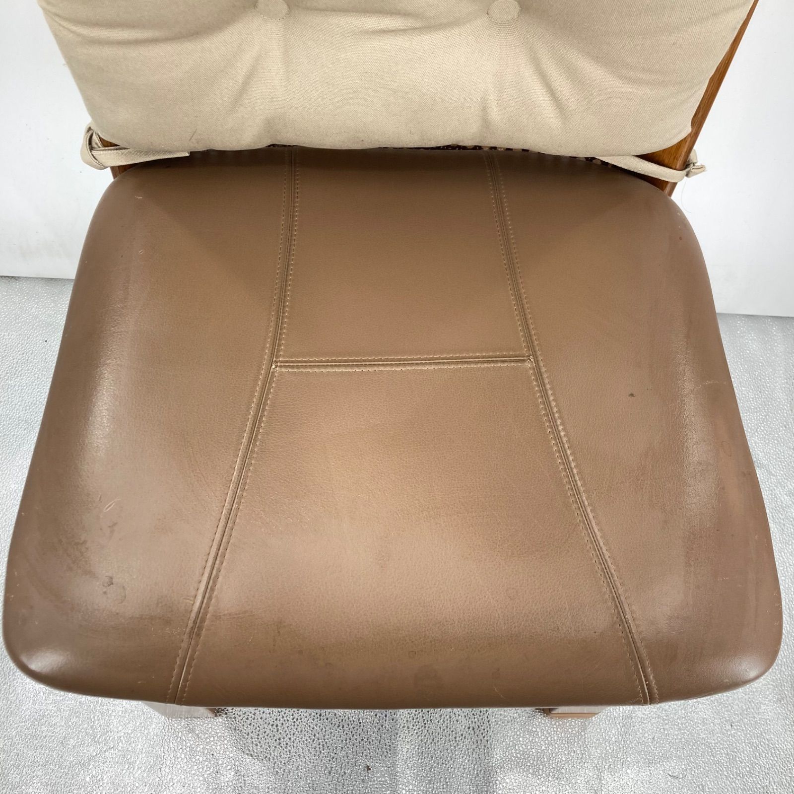 karimoku カリモク 籐張り ダイニングチェア 木製 オールドカリモク