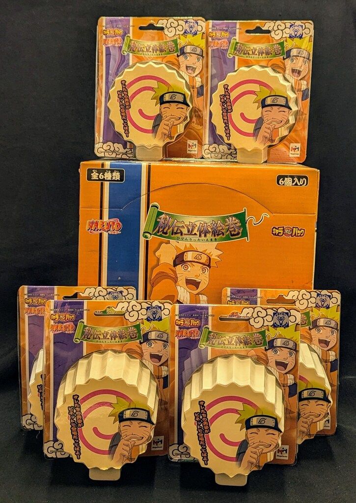 メガハウス ナルト 立体秘伝絵巻 全6種セット