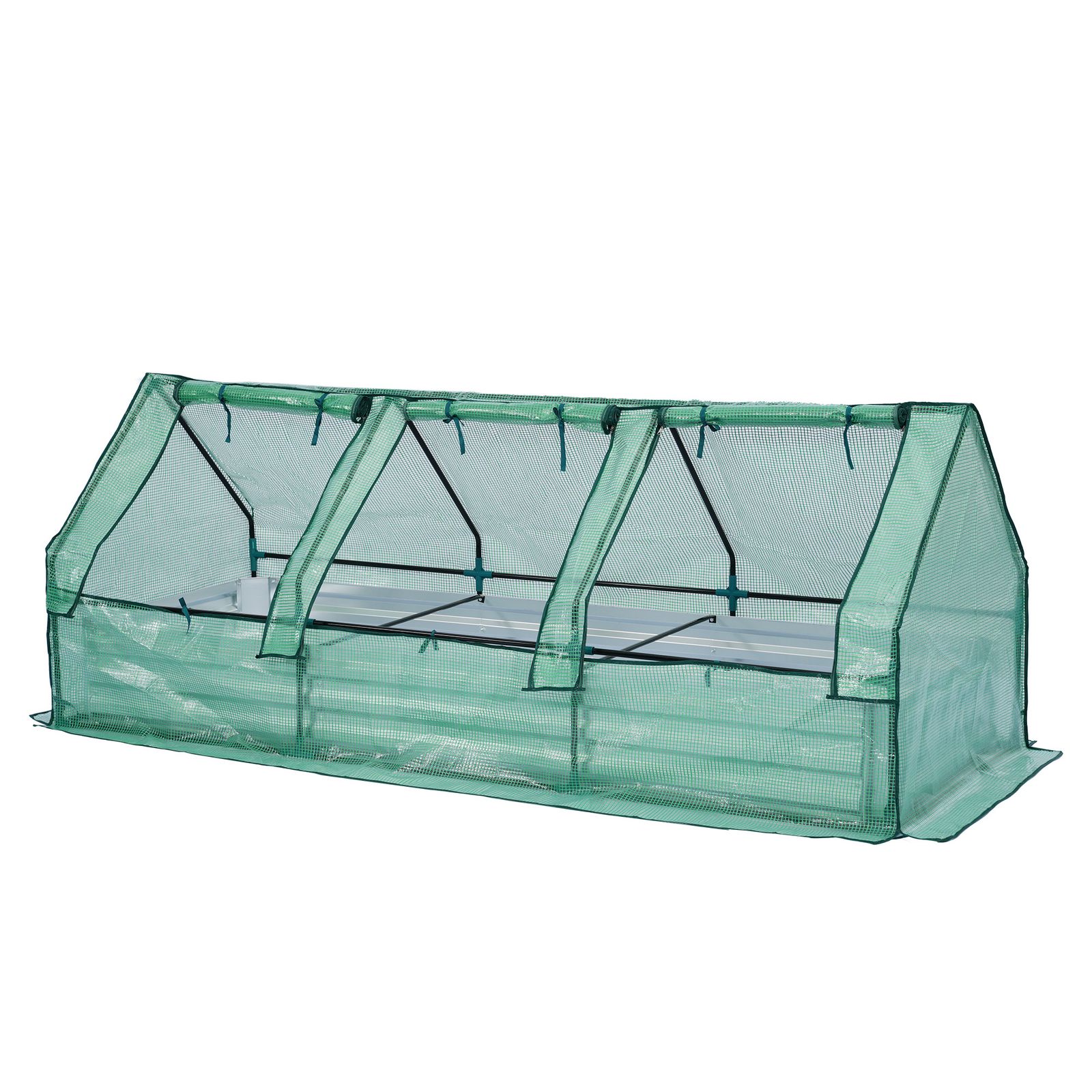 レイズドベッド ガーデンベッド ビニールハウス 188*97*92cm 腐らない