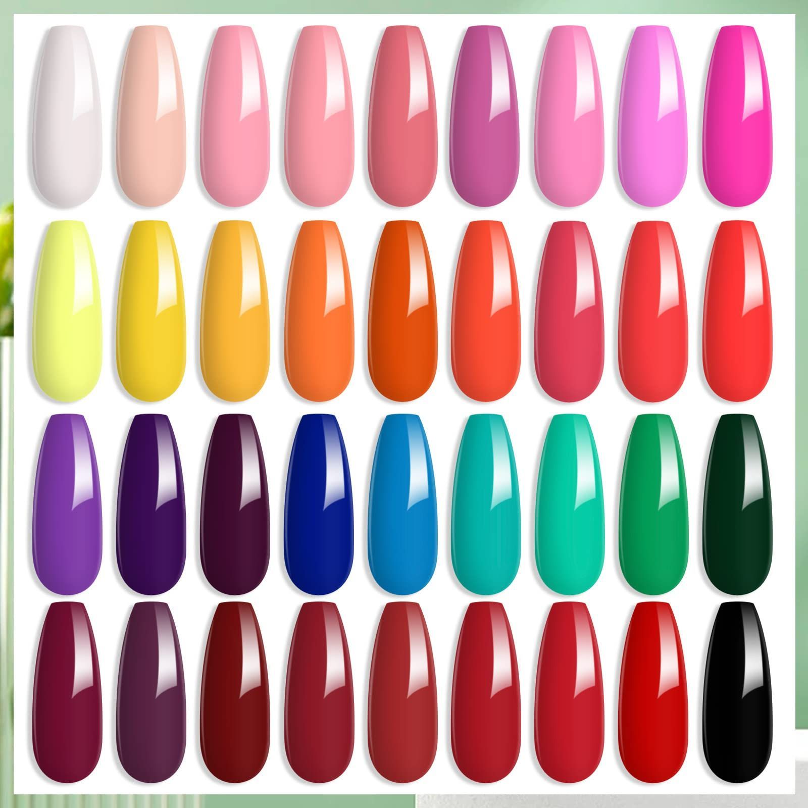 特価商品】Saviland 36色 ジェルペネイルキット 春夏 カラージェル