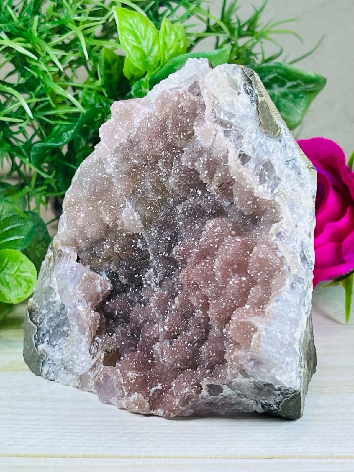 グレープギャラクシー 葡萄アメジスト クラスター 原石 ラフストーン