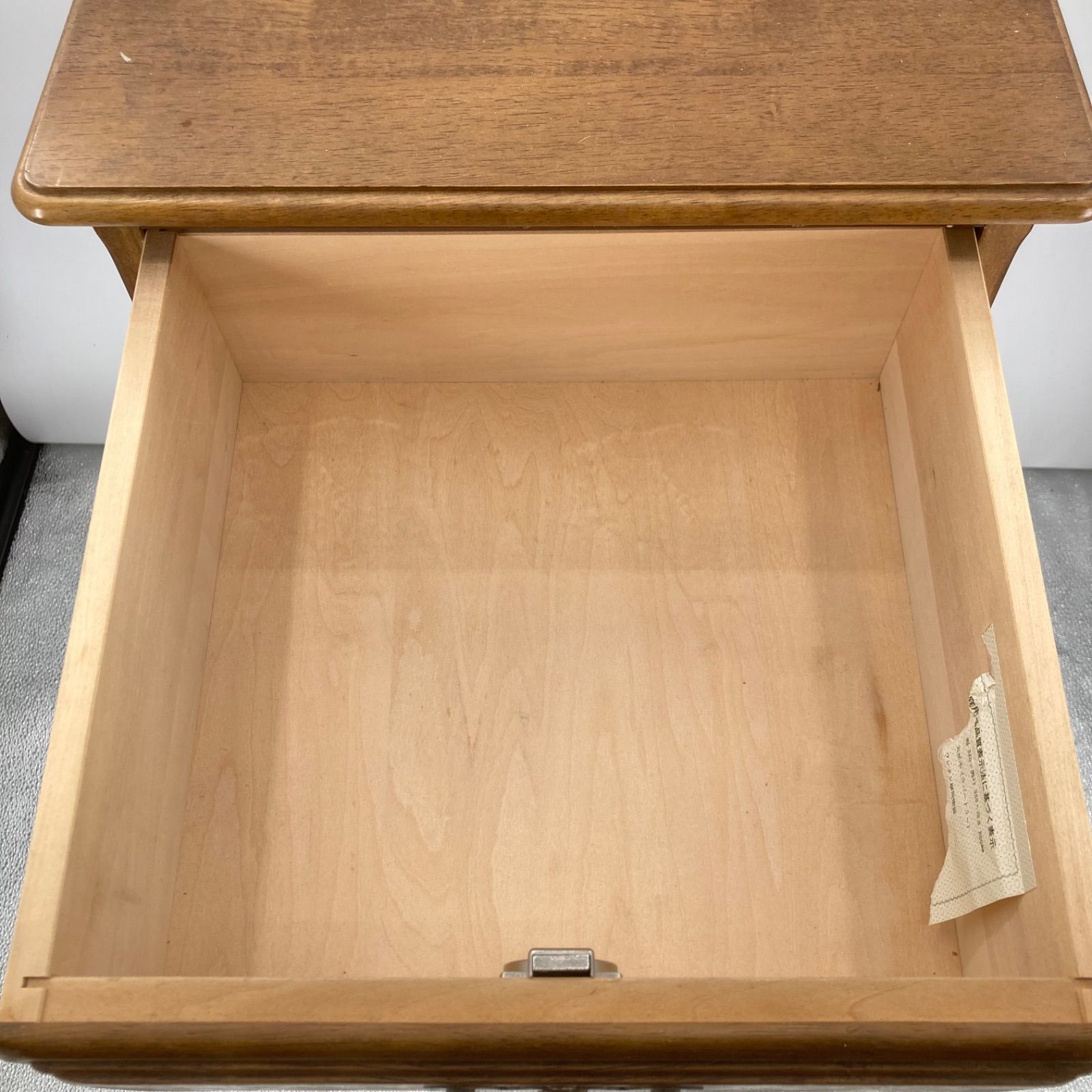 KARIMOKU カリモク アンティーク チェスト 電話台 5段 サイド