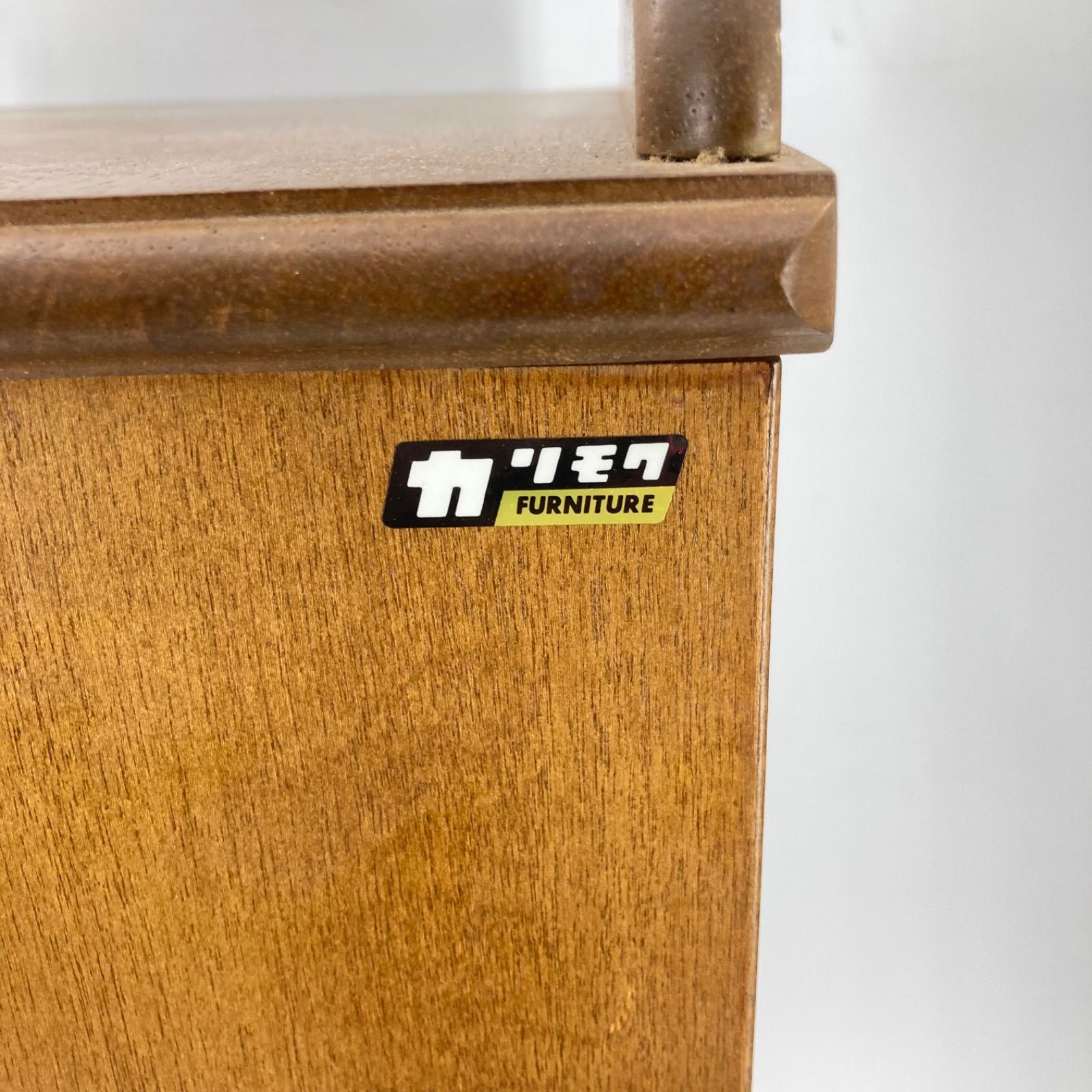 KARIMOKU カリモク アンティーク チェスト 5段 サイドキャビネット