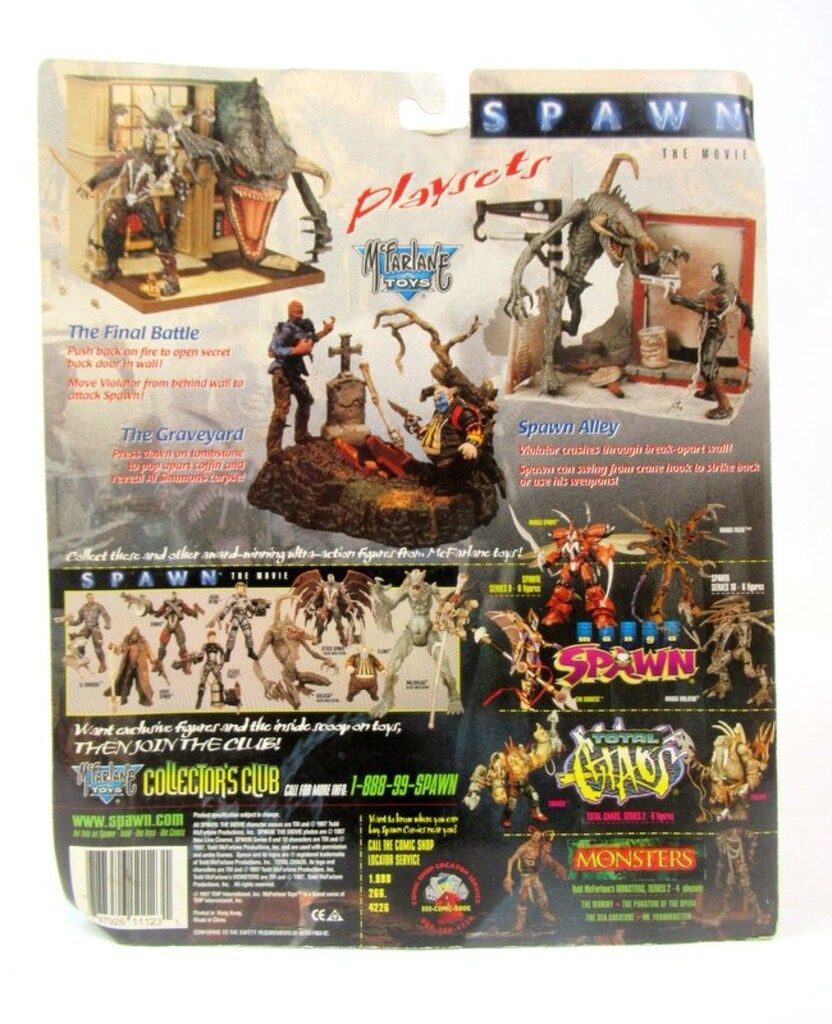 McFARLANE TOYS PLAYSET SPAWN ALLEY (人間 / 有) - メルカリ
